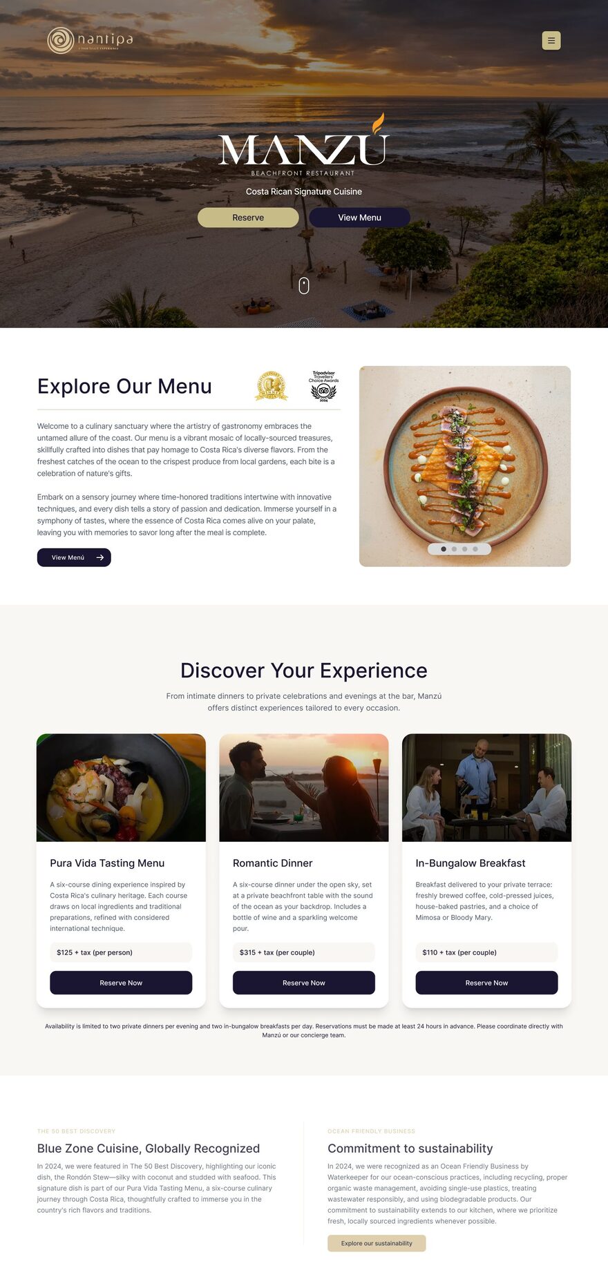 Nantipa — Manzú Restaurant